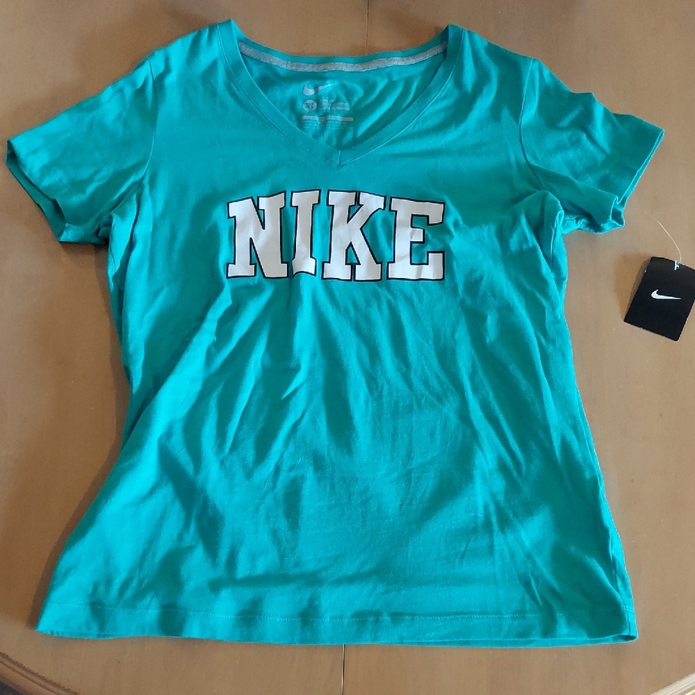 NWT Nike Blue Short Sleeve Fitted T-Shirt,  Size XL